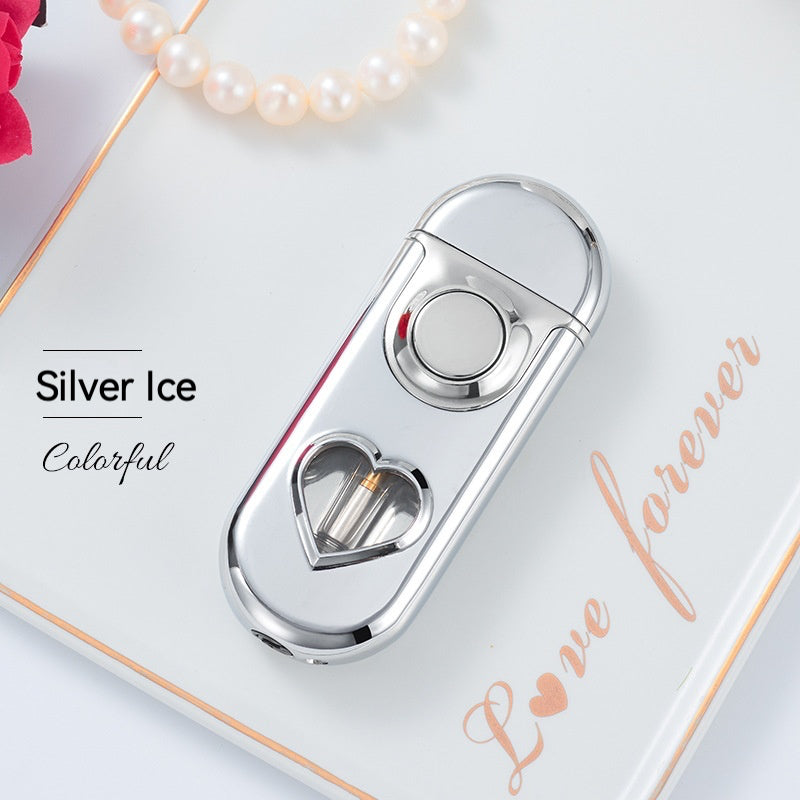 QT008-heart flame gas lighter