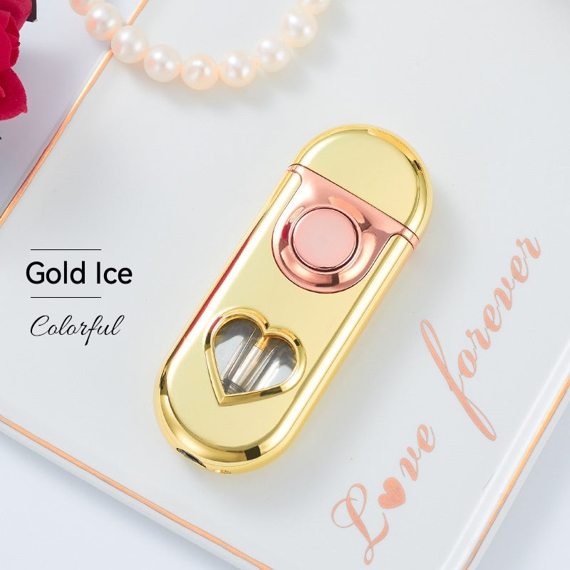 QT008-heart flame gas lighter