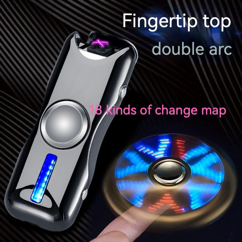 USB011-fingertip USB Rechargeable lighter