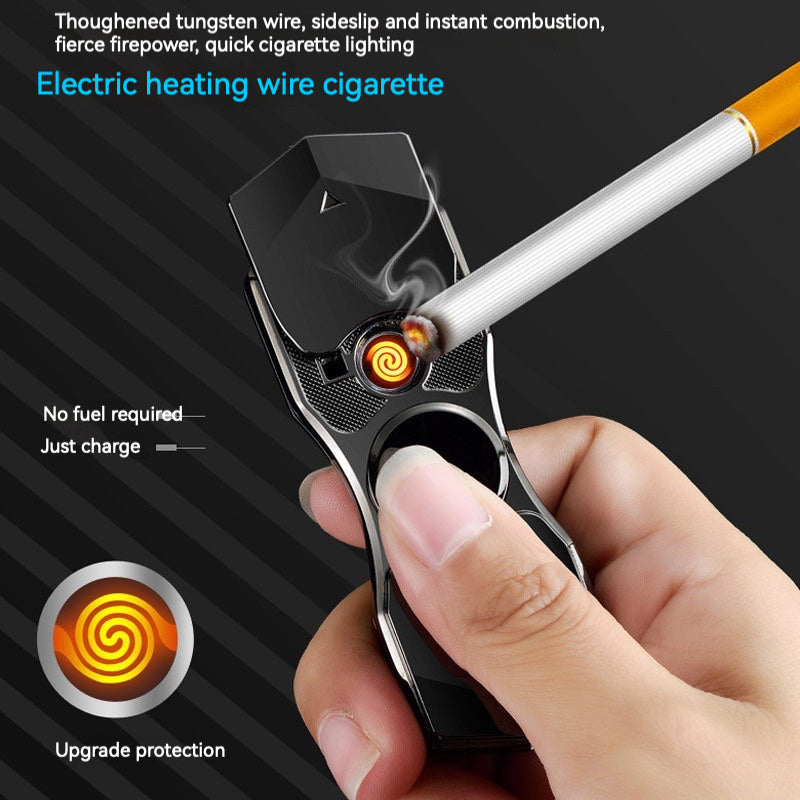 USB012-flashlight USB Rechargeable lighter