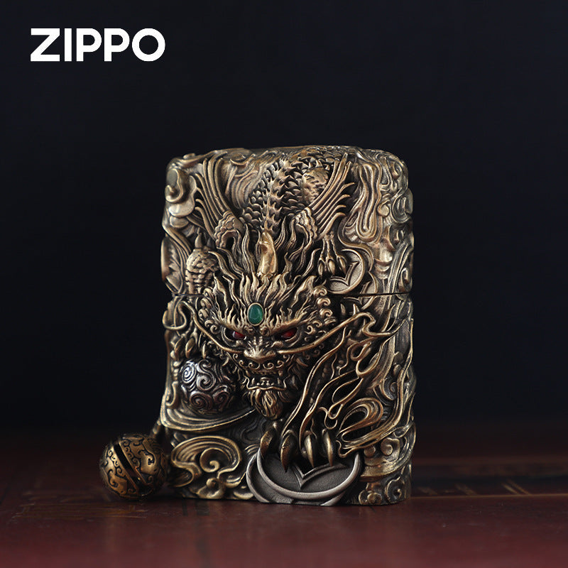 RY012- zippo Pixiu Smart Kerosene Lighter