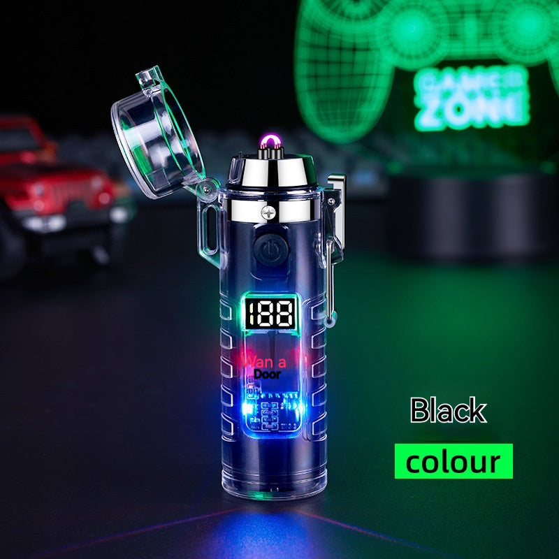 USB008-flashlight USB Rechargeable lighter