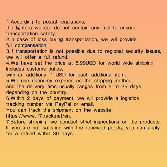 Shipping costs and returns
