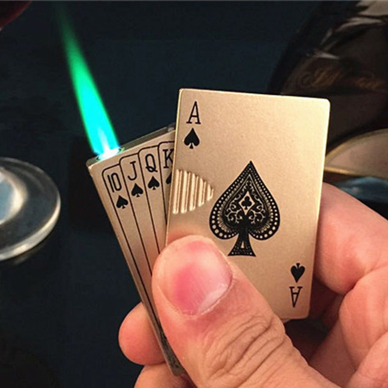 QT0049- pokercard gas lighter