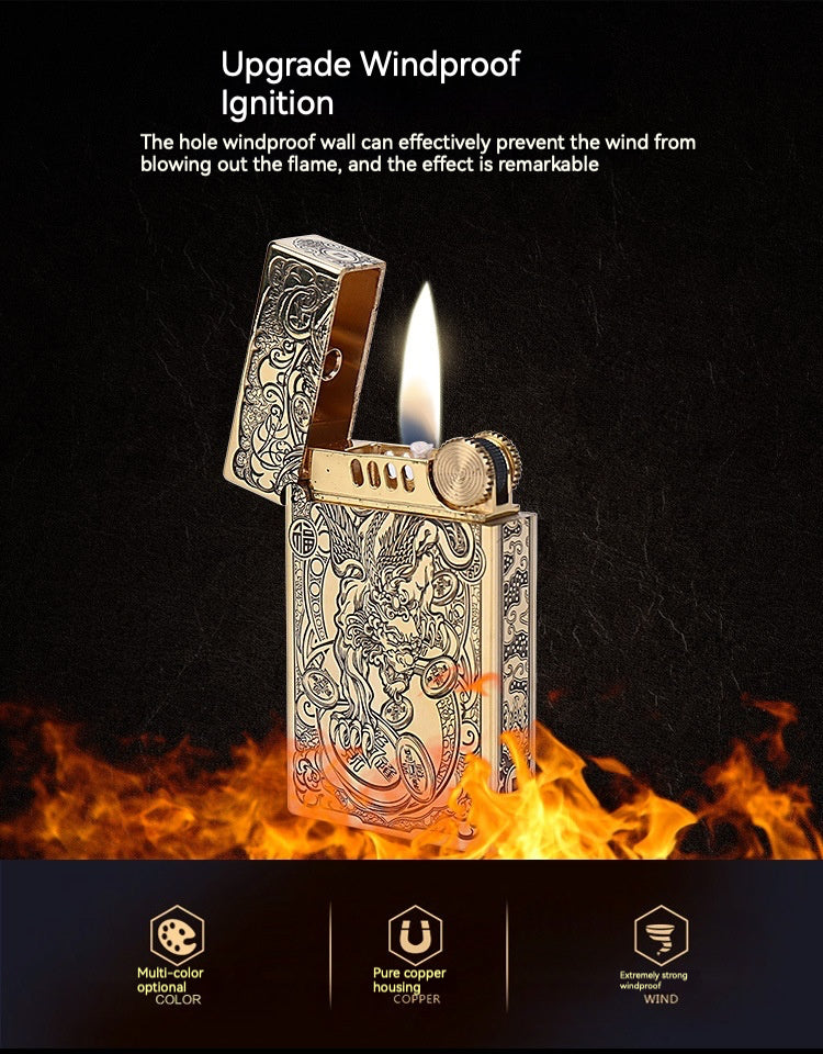 RY005- zorro gold Kerosene lighter