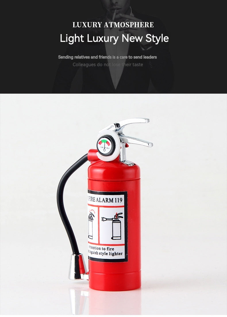 QT0076-fire extinguisher shaped gas lighter