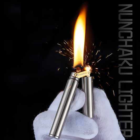 RY-021 Nunchaku Pure Copper kerosene lighter