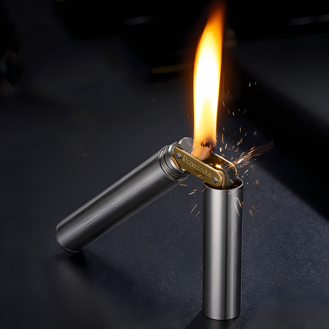 RY-021 Nunchaku Pure Copper kerosene lighter