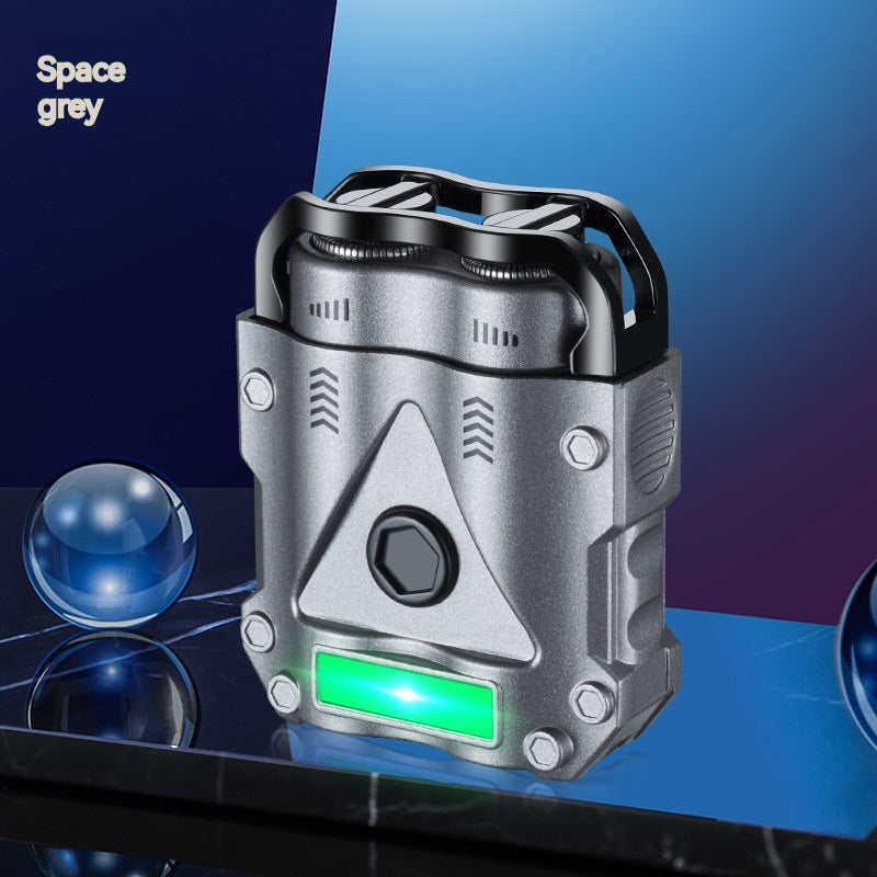 USB019- DG008 Windproof USB Rechargeable lighter and shaver in one