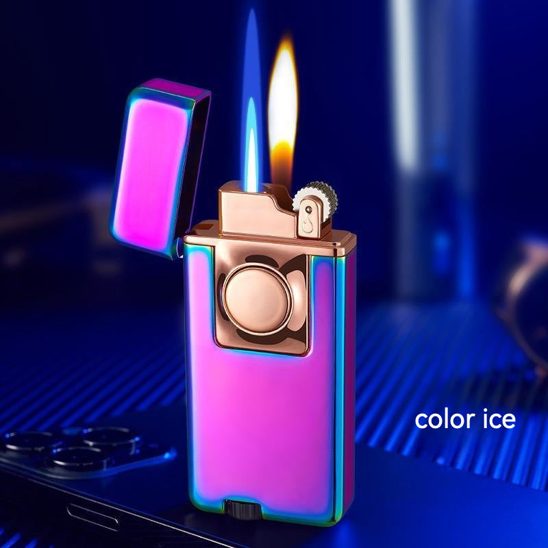 QT013- TH835 double flame gas lighter