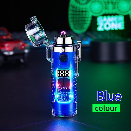 USB008-flashlight USB Rechargeable lighter