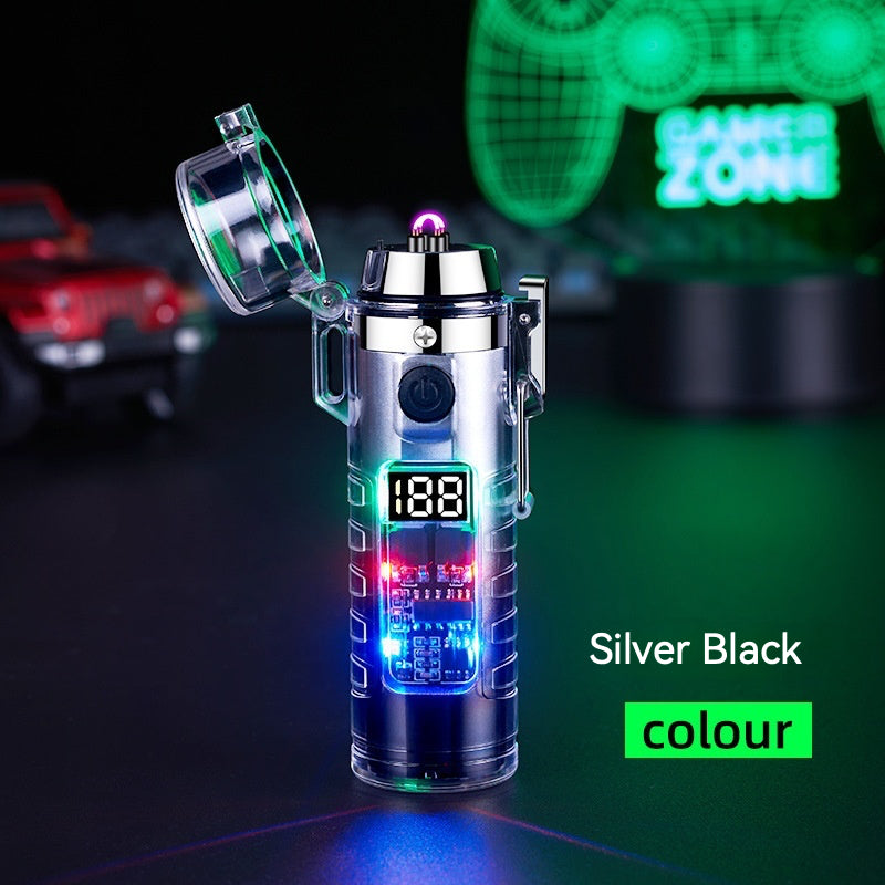 USB008-flashlight USB Rechargeable lighter