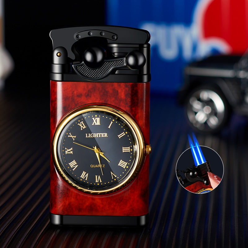 QT091-clock gas lighter