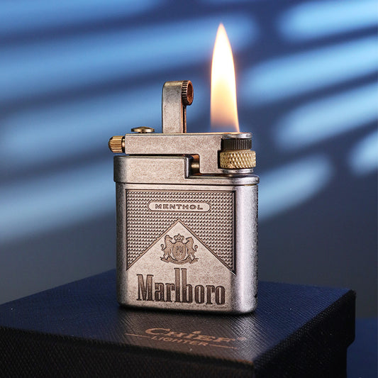 CHIEF CF311 Marlboro Vintage Pop-Up Kerosene Lighte RY030