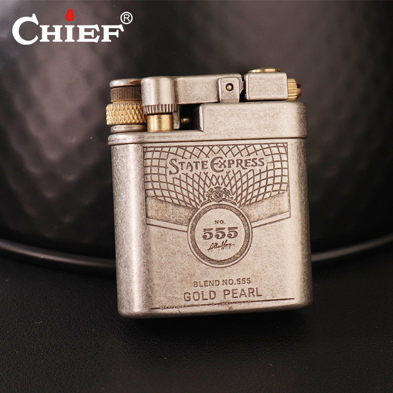 CHIEF CF311 Marlboro Vintage Pop-Up Kerosene Lighte RY030