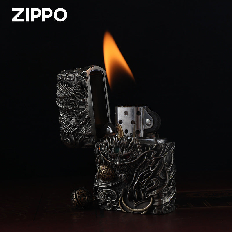 RY012- zippo Pixiu Smart Kerosene Lighter