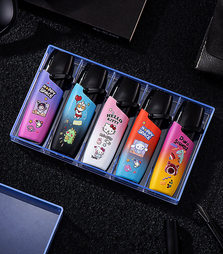 Cartoon-style gas lighter PF012