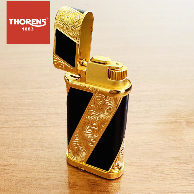 QT032-THORENS dupont gold gas lighter