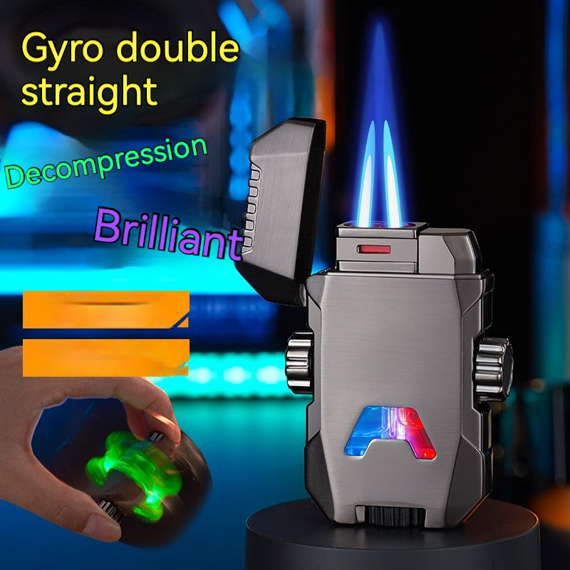 QT004-Luminous gyroscopeA01 gas lighter