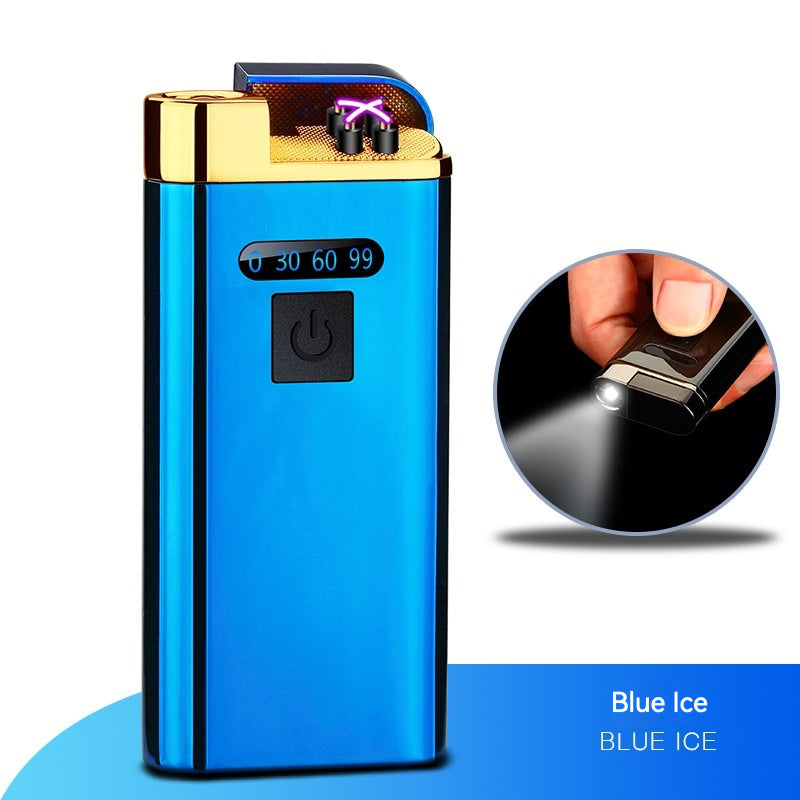 USB023-JD2013 double arc Flashlight USB Rechargeable lighter