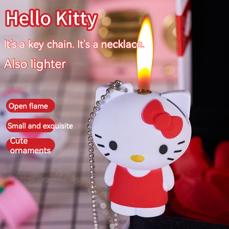 QT0048- hellokitty keyring gas lighter