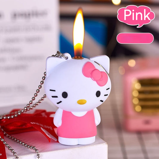 QT0048- hellokitty keyring gas lighter