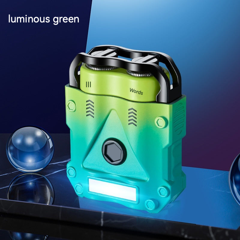 USB019- DG008 Windproof USB Rechargeable lighter and shaver in one